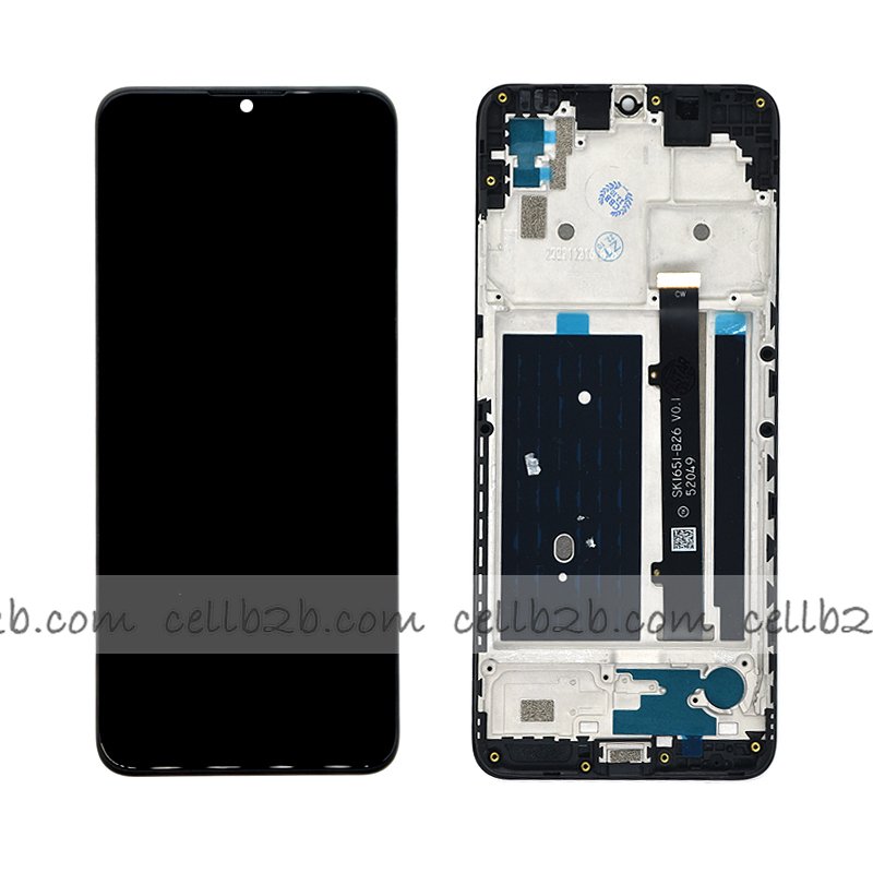 Original Nueva Pantalla ZTE A51 Con Marco Negra Completa LCD+Táctil