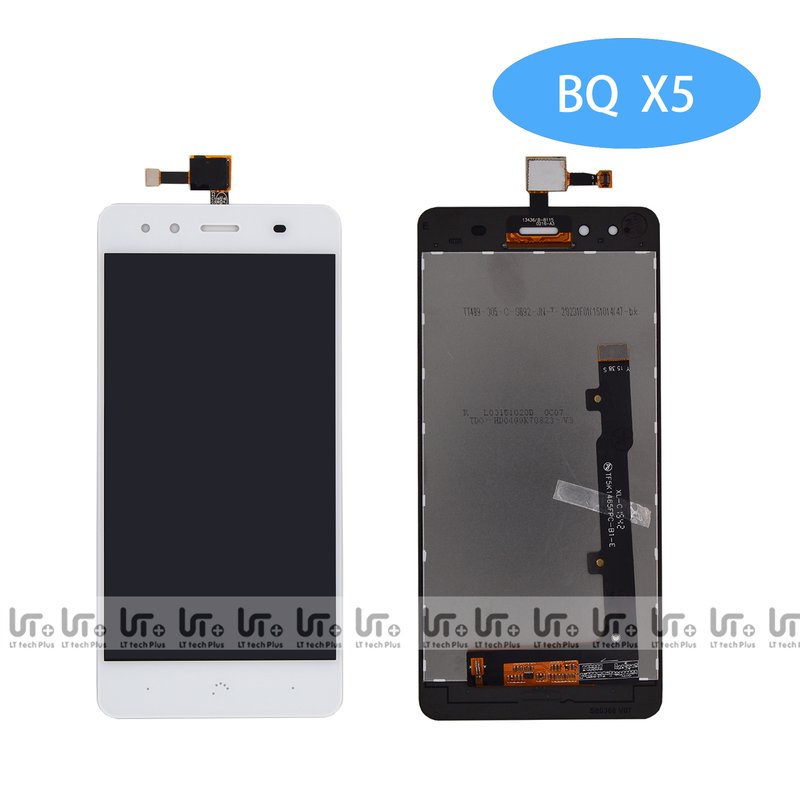 Original Pantalla BQ X5 Blanca Completa LCD+Táctil