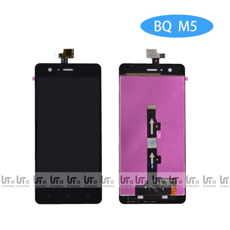 Pantalla BQ M5 Negra Completa LCD+Táctil