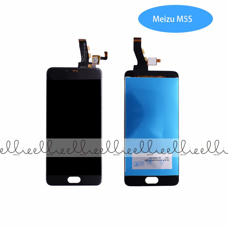 Pantalla Meizu M5S Negra Completa LCD+Táctil