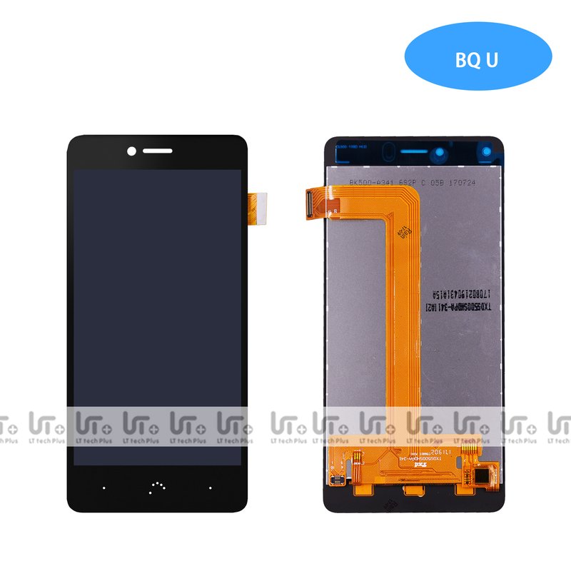 Original Pantalla BQ U/ U Lite Negra Completa LCD+Táctil