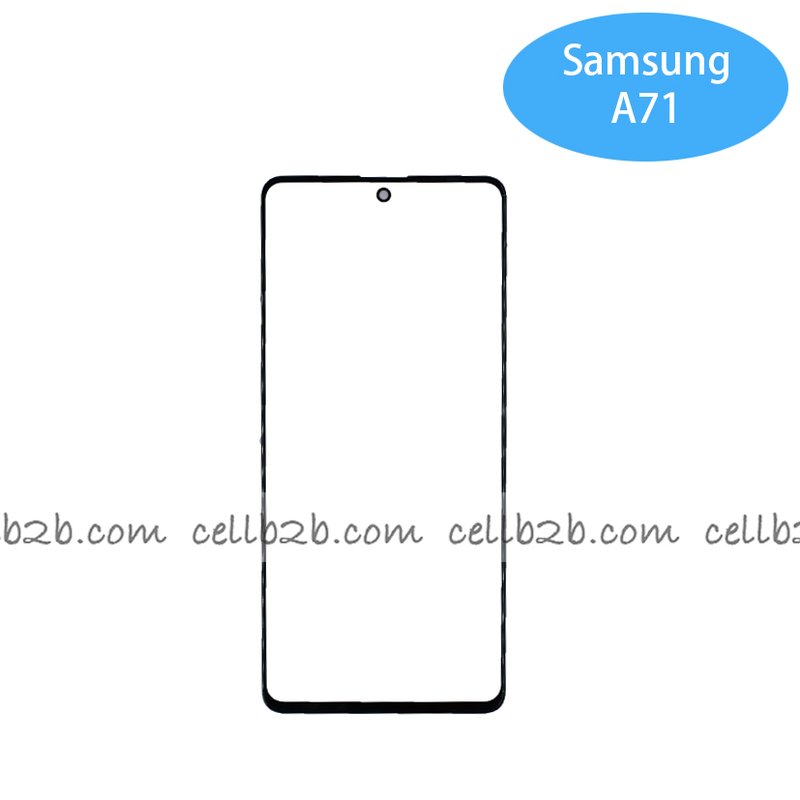Pantalla Cristal Samsung Galaxy A71 A715F Negra