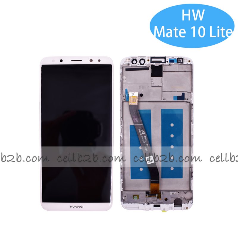 Pantalla Huawei Mate 10 Lite Original Blanca con Marco Completa LCD+Táctil