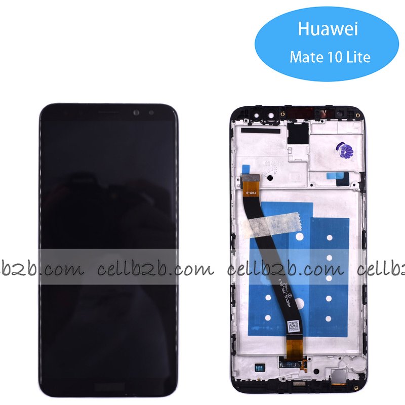 Pantalla Huawei Mate 10 Lite Original Negra con Marco Completa LCD+Táctil