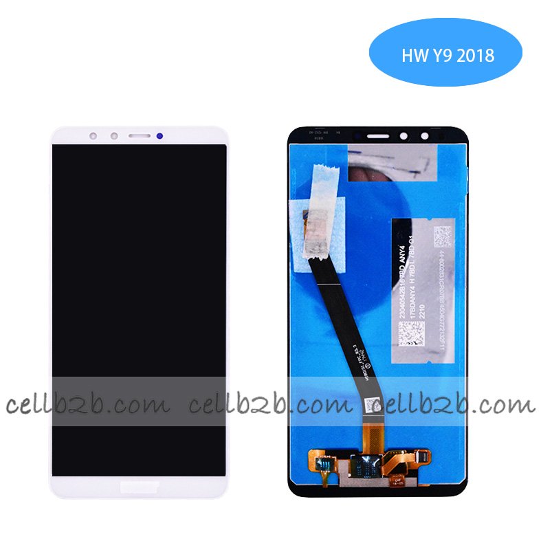 Pantalla Huawei Y9 2018 Blanca Completa LCD+Táctil