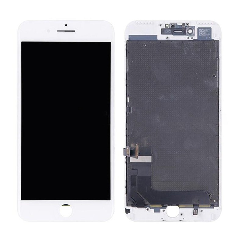 Pantalla iPhone 7G Plus Completa Blanco con Soporte LCD Metálico Calidad AAA+