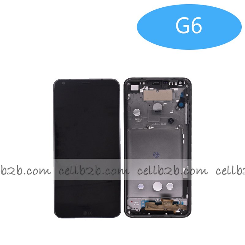 Pantalla LG G6/ G6 Plus Completa LCD+Táctil Negro Con Marco