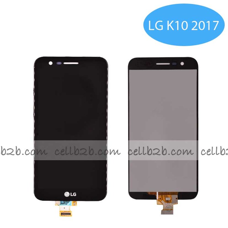 Original Pantalla LG K10 2017 Negro SIN MARCO Completa LCD+Táctil