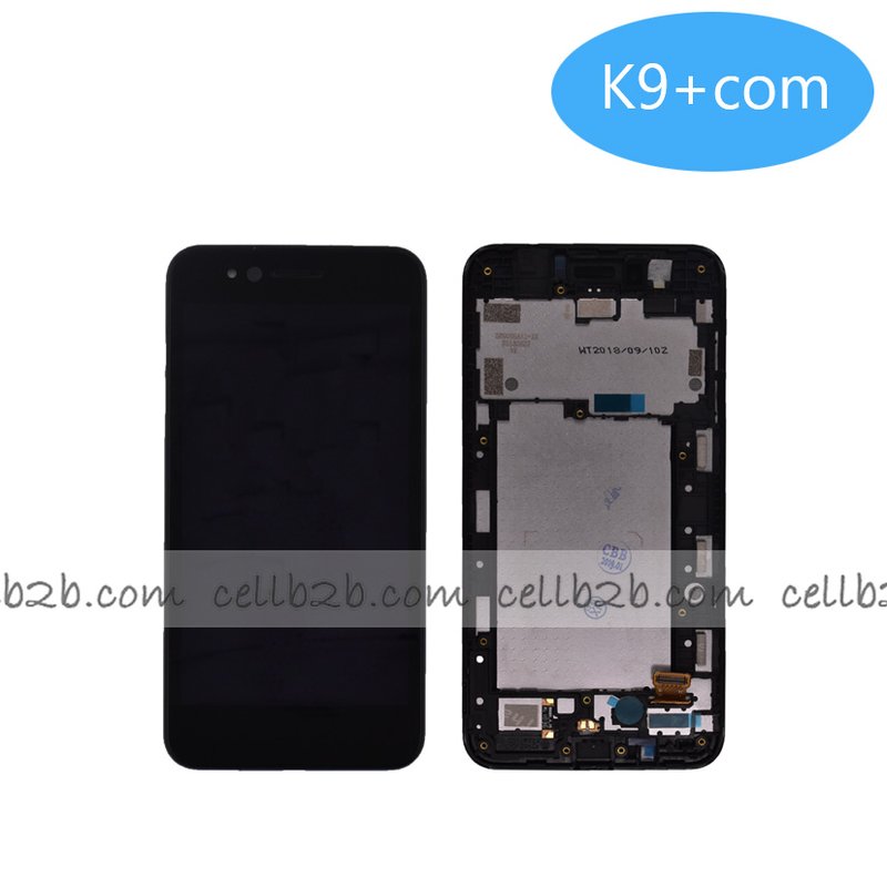 Original Pantalla LG K9 Negra Con Marco Completa LCD+Táctil