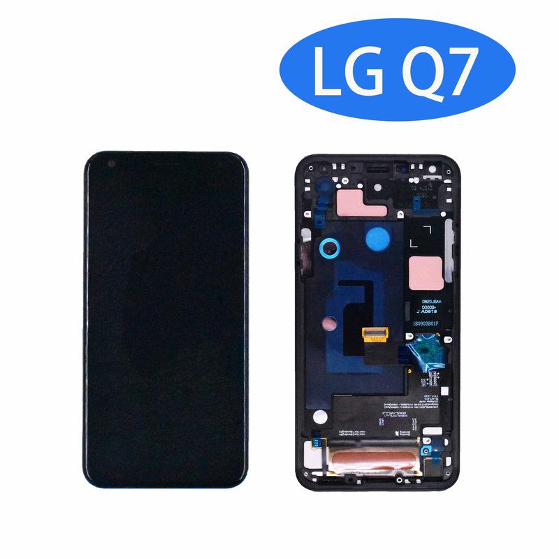 Pantalla LG Q7 / Q7 Plus / Q7 2018 Negra Completa LCD+Táctil