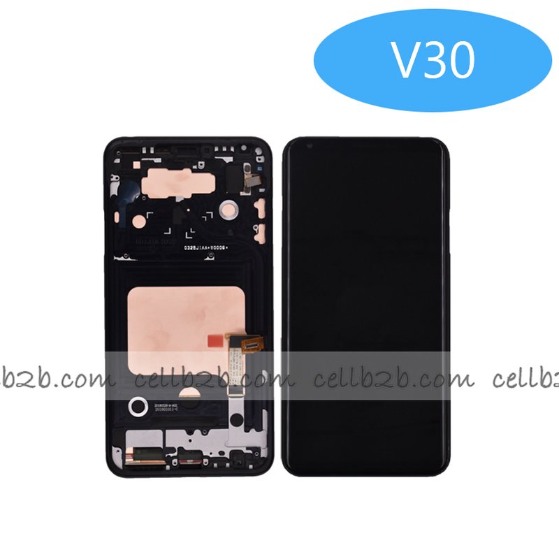 Pantalla LG V30 Negra Original Completa LCD+Táctil Con Marco