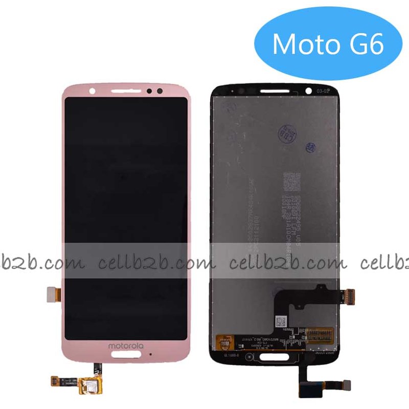 Original Pantalla Moto G6 Dorada Completa LCD+Táctil