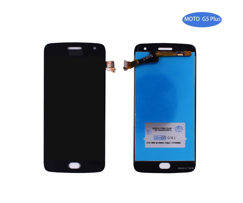 Original Pantalla Motorola G5 Plus Negra Completa LCD+Táctil
