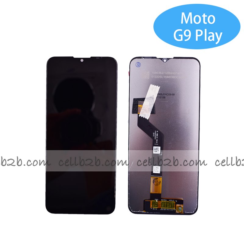 Original Pantalla Motorola Moto G9 Play / E7 Plus Negra Completa LCD+Táctil