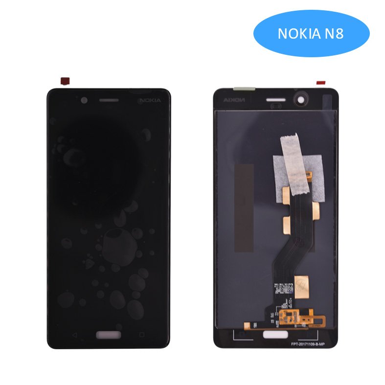 Original Pantalla Nokia 8 LCD+Táctil Completa Negra