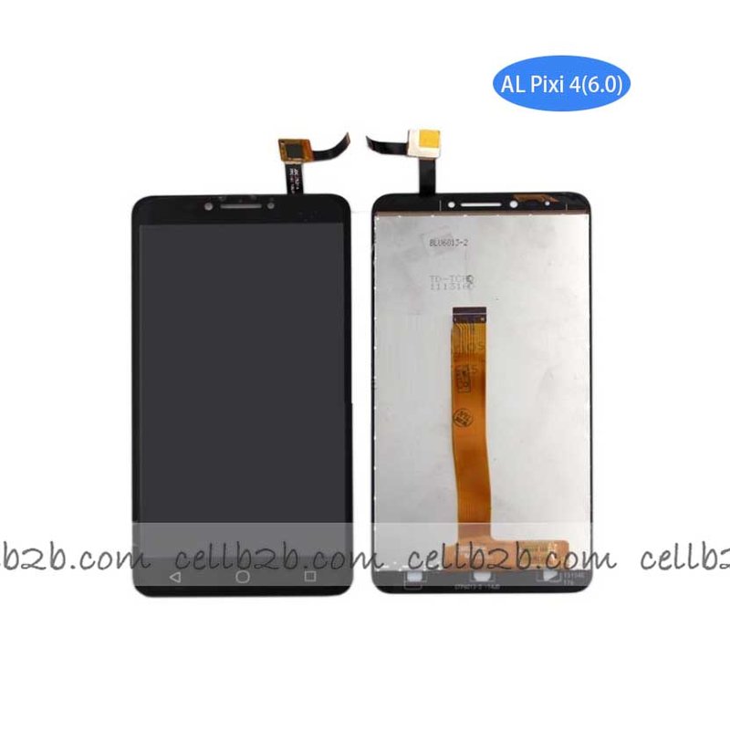 Pantalla Alcatel Pixi 4 (6.0) Negra Completa LCD+Tácti