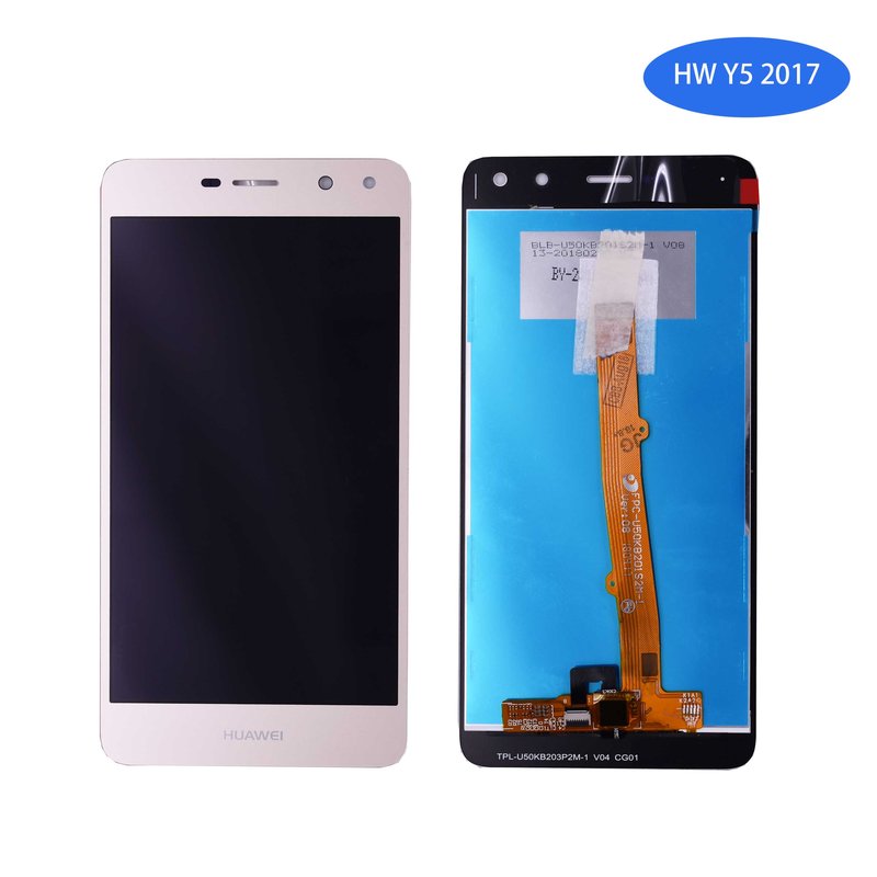 Original Pantalla Huawei Y6 2017/Y5 2017 Dorada Completa LCD+Táctil