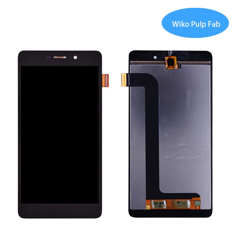 Pantalla Wiko Pulp Fab 4G Negra Completa Tactil+LCD