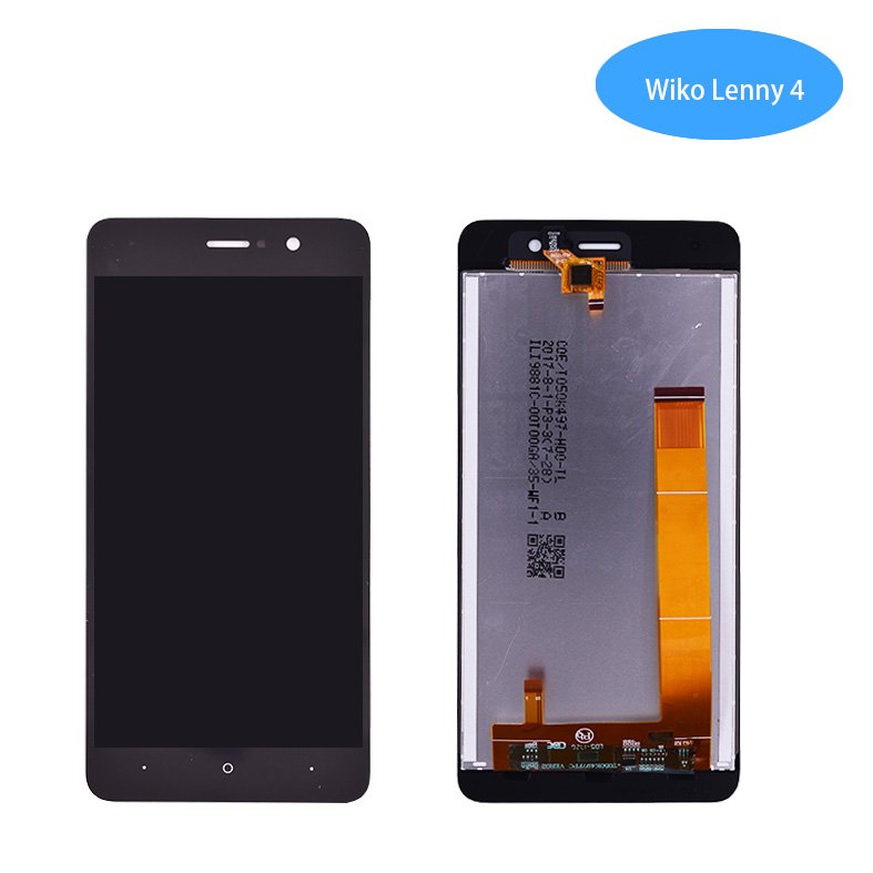 Pantalla Wiko Lenny 4 Negra Completa Tactil+LCD