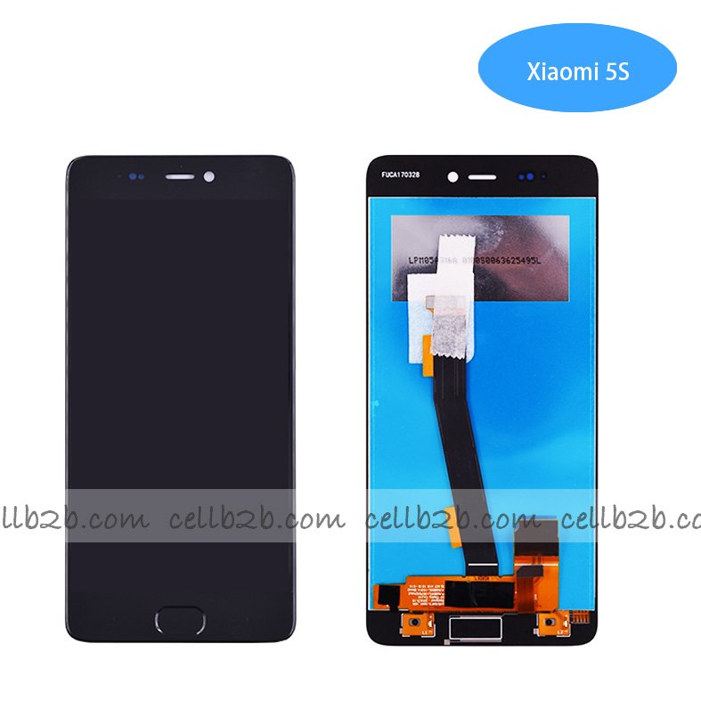 Original Pantalla Xiaomi Mi 5S Negra Completa LCD+Táctil
