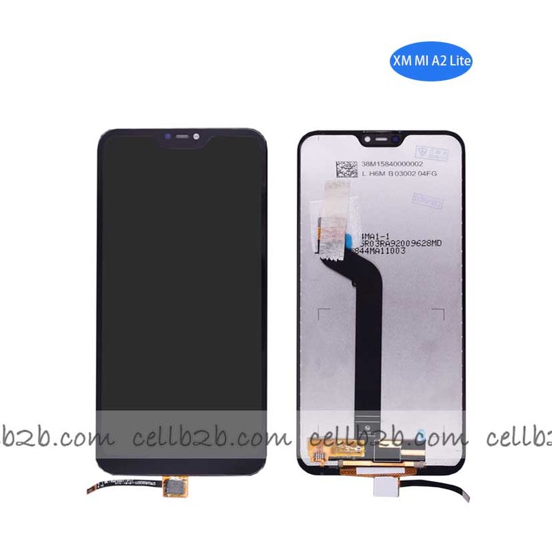 Original Reparada Pantalla Xiaomi Mi A2 Lite/Redmi 6 Pro Negra Completa LCD+Táctil