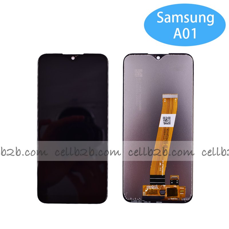 *Pantalla Samsung Galaxy A01 A015M Negra Completa Original SERVICE PACK