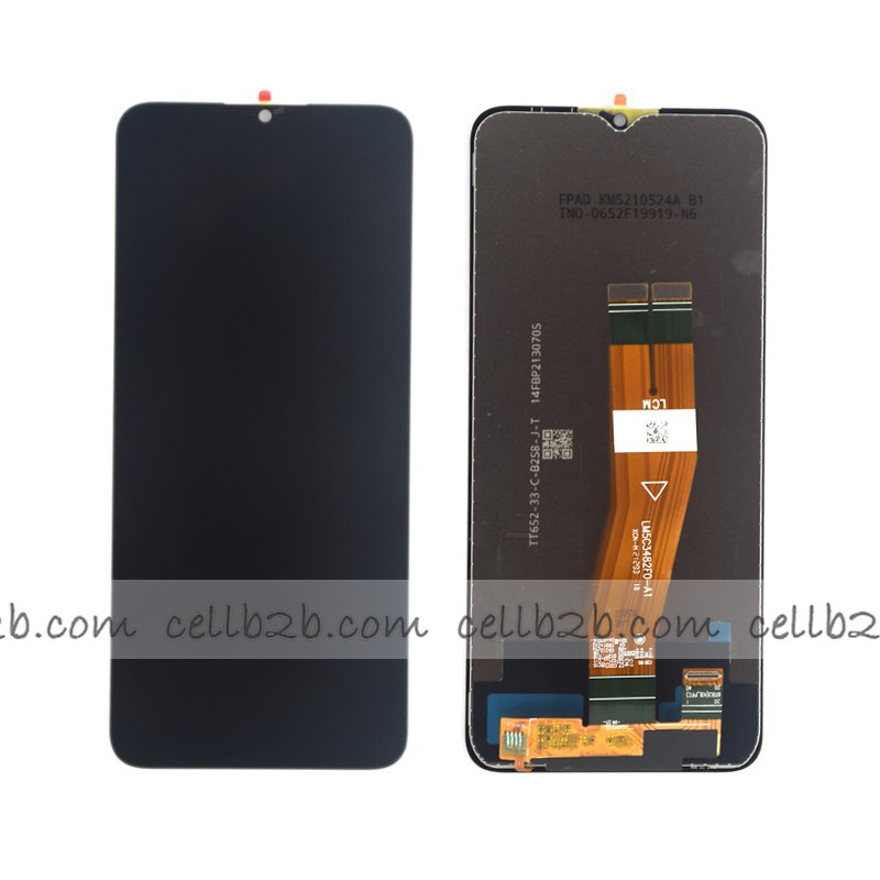*Pantalla Samsung Galaxy A03 A035F Negra SIN MARCO Completa Original SERVICE PACK