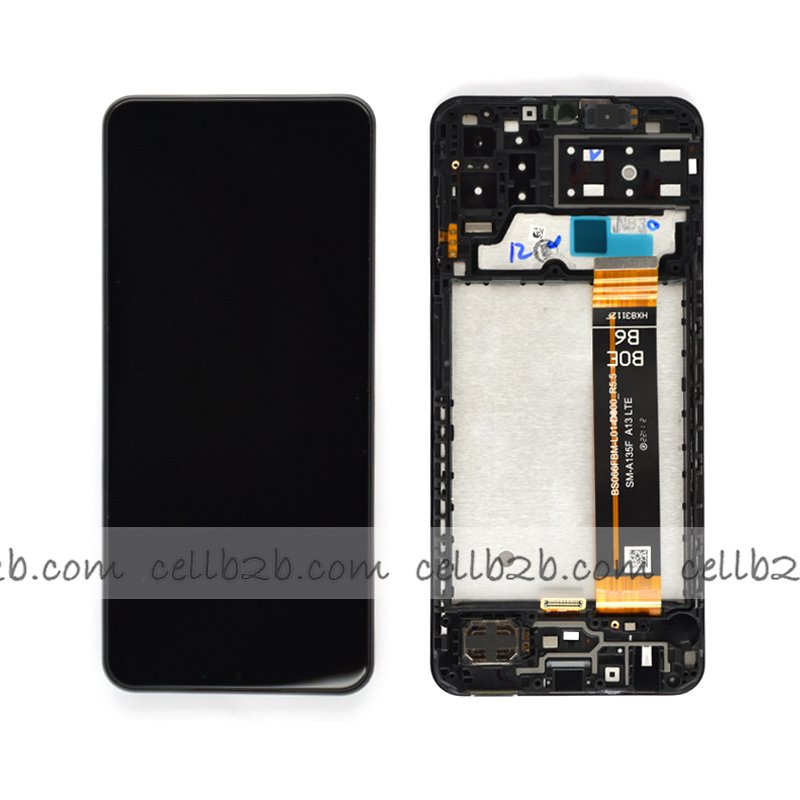 Pantalla Samsung GALAXY A13 4G A135F con Marco Negra Original LCD+Táctil