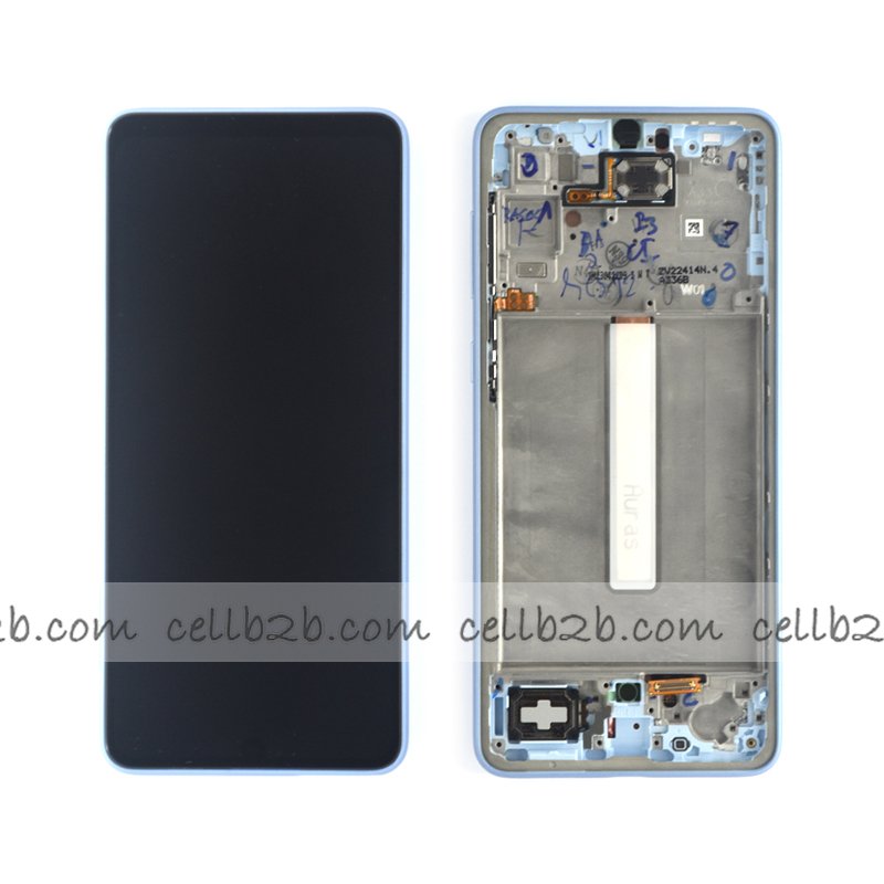 *Pantalla Samsung Galaxy A33 5G A336 Azul con Marco Completa Original SERVICE PACK