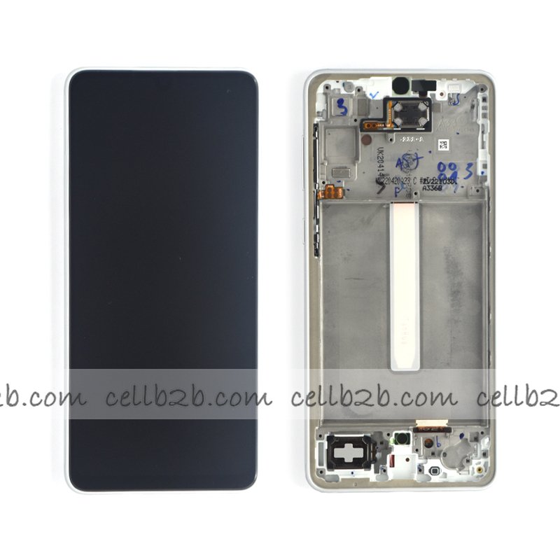*Pantalla Samsung Galaxy A33 5G A336 Blanco con Marco Completa Original SERVICE PACK