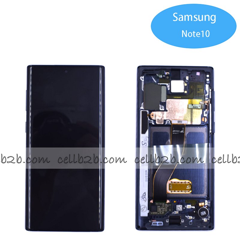 *Pantalla Samsung Galaxy Note 10 N970 Plateada Completa Original SERVICE PACK