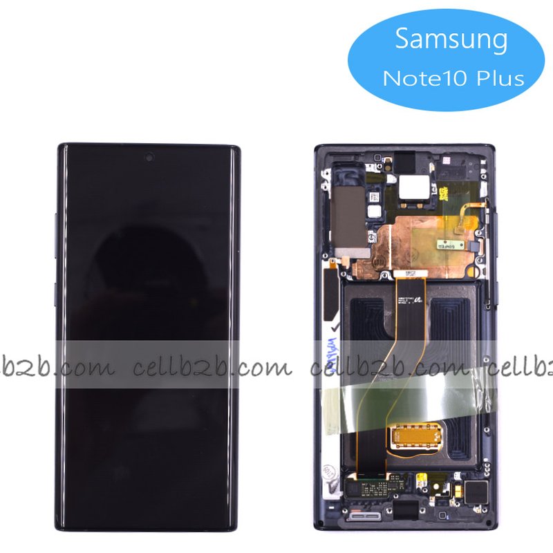 *Pantalla Samsung Galaxy Note 10 Plus N975 Rojo / Negro (Star Wars) Completa Original SERVICE PACK