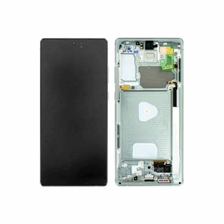 *Pantalla Samsung Galaxy Note 20 N980F / N981F Verde con Marco Completa Original SERVICE PACK