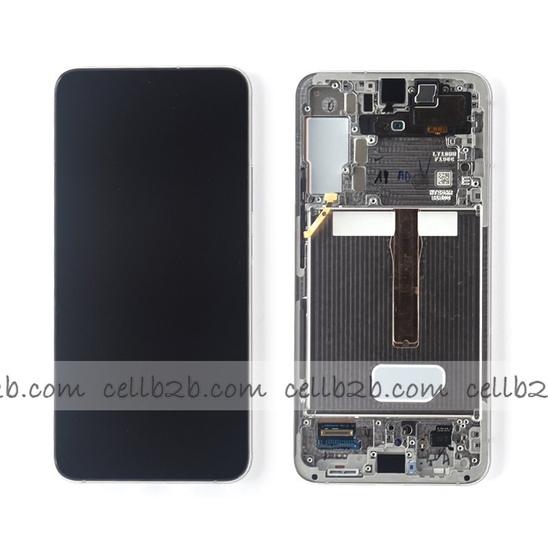 *Pantalla Samsung Galaxy S22 Plus S906 Blanca CON MARCO Original LCD+Táctil SERVICE PACK