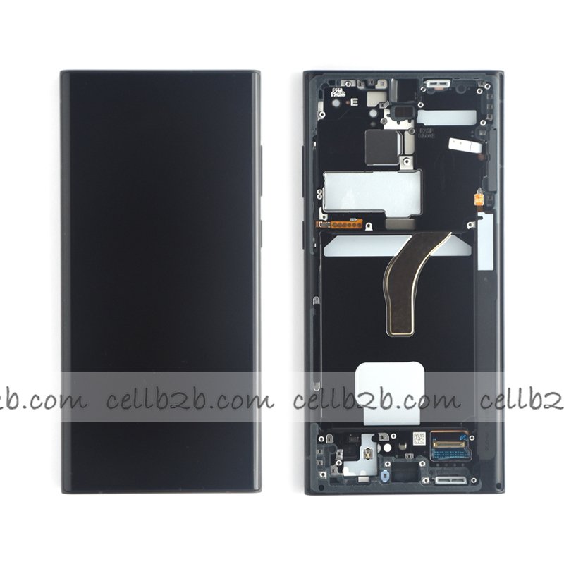 *Pantalla Samsung Galaxy S22 Ultra S908 Gris / Azul / Rojo Original LCD+Táctil SERVICE PACK (RNW)