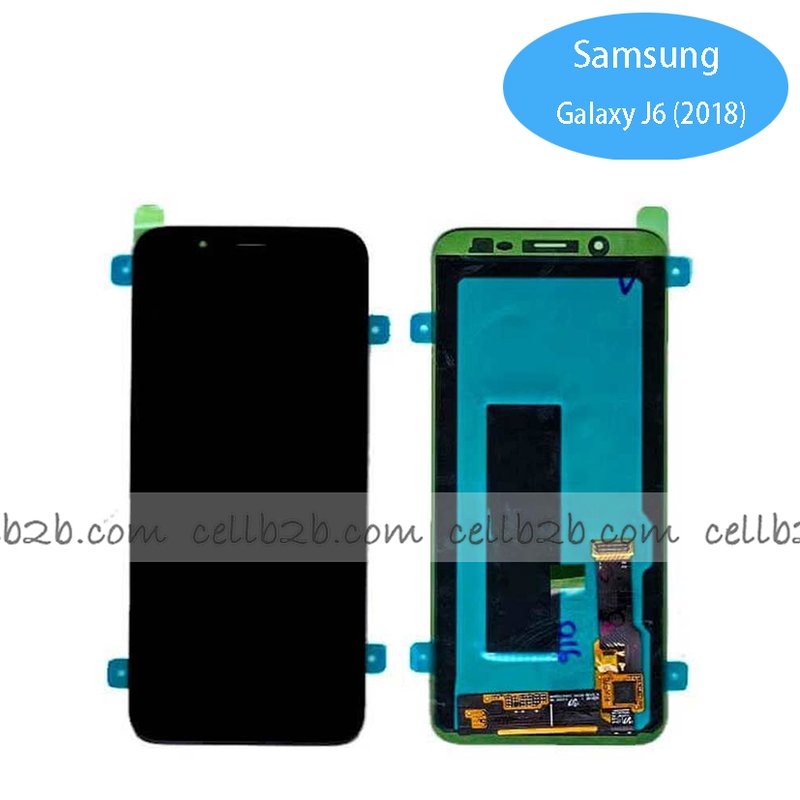 Pantalla Samsung J6 2018/ J600 OLED Negra Completa