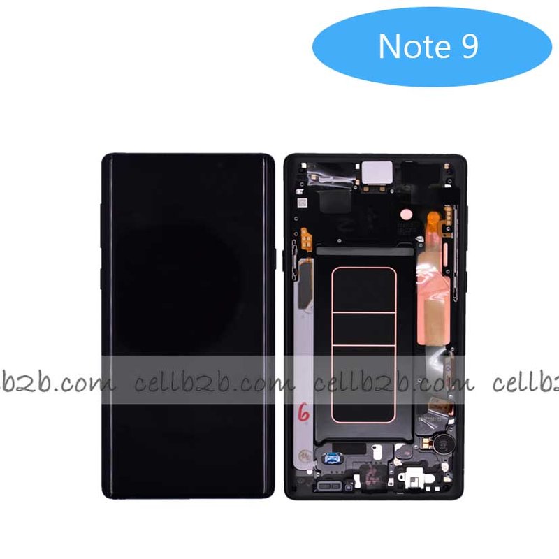 *Pantalla Samsung Note 9/ N960 Negra LCD+Táctil Original Completa SERVICE PACK (RNW)