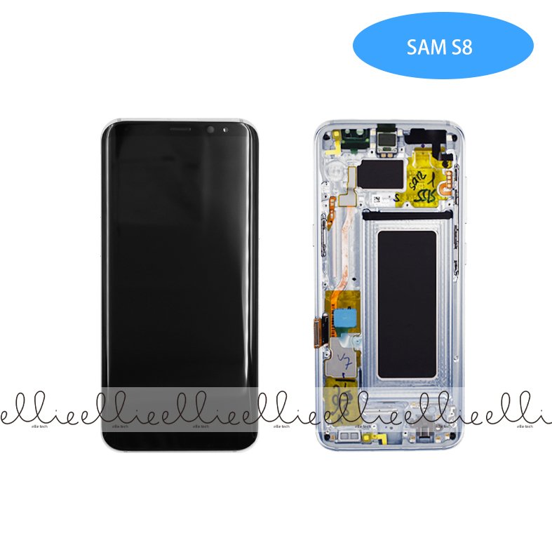 *Pantalla Samsung SM-G950 GALAXY S8 Plateada Completa Original CON BATERIA SERVICE PACK