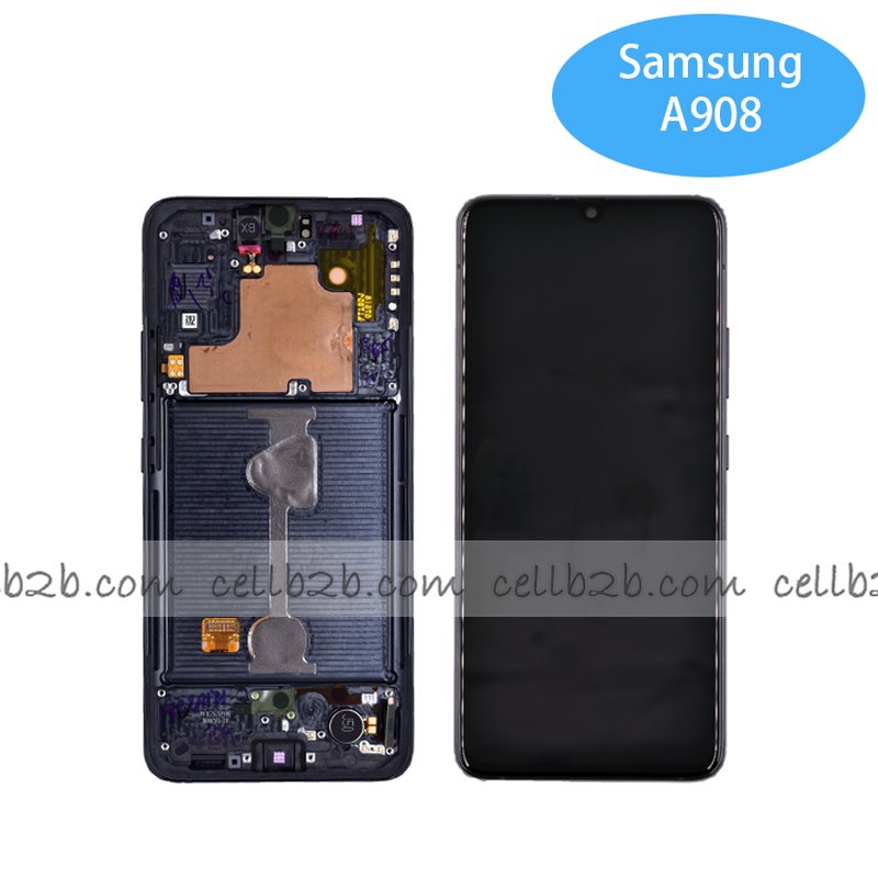 *Pantalla Samsung SM-A908F GALAXY A90 5G Negra Original Completa SERVICE PACK