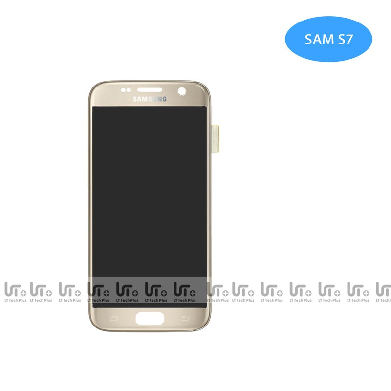Pantalla Samsung SM-G930F GALAXY S7 Dorada Completa Cambio Cristal