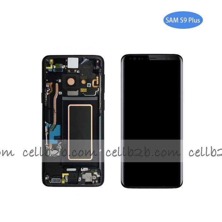 *Pantalla Samsung SM-G965 GALAXY S9 PLUS Negro Original Completo SERVICE PACK (Asmbld)