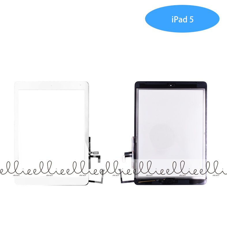 Original Pantalla Táctil iPad 5/ iPad Air A1474 A1475 A1476 Blanca con Flex Boton Home Tactil