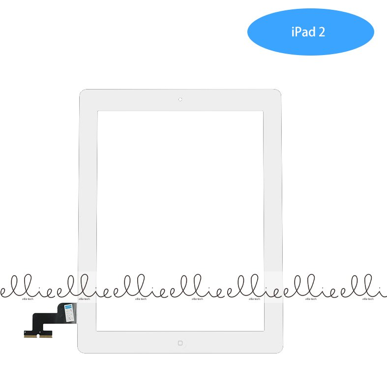 Pantalla Táctil iPad 2 A1395 A1396 A1397 Blanca Compatible Tactil