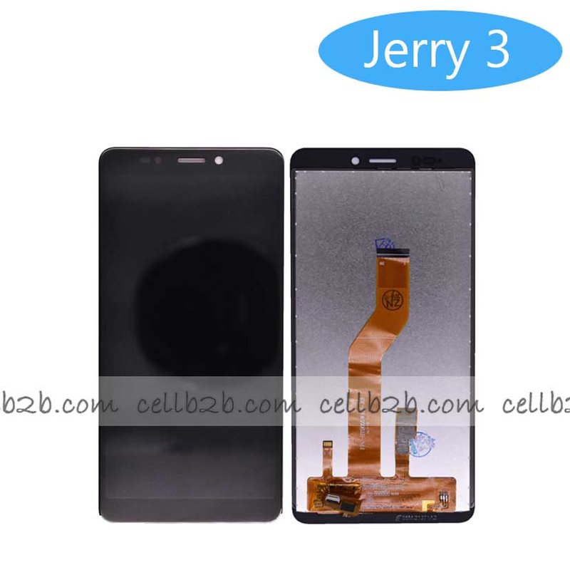 Pantalla Wiko Jerry 3 Negra Completa Tactil+LCD