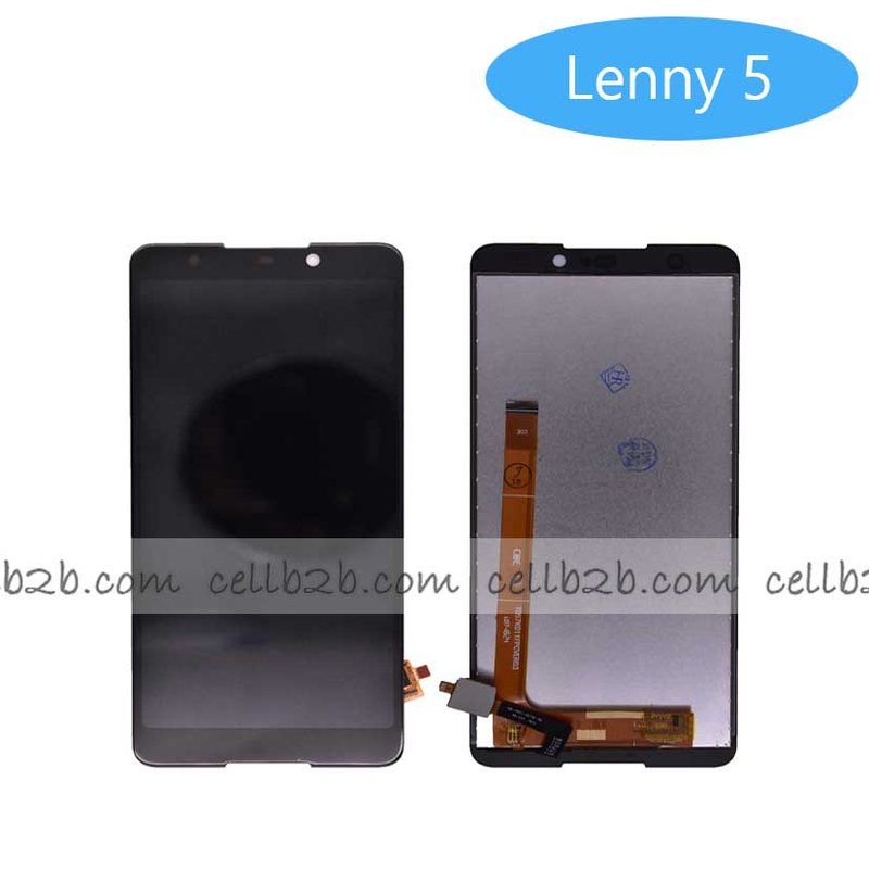Original Pantalla Wiko Lenny 5 Negra Completa Tactil+LCD