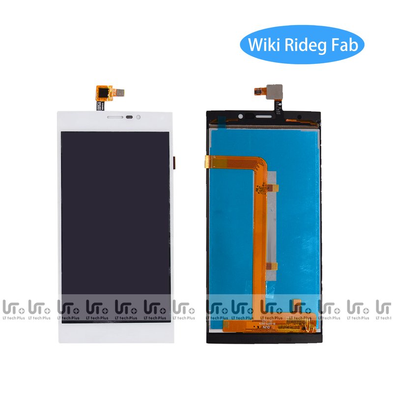 Pantalla Wiko Ridge Fab 4G Blanca Completa LCD+Táctil