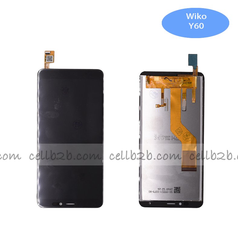 Original Pantalla Wiko Y60 Negra Completa LCD+Táctil