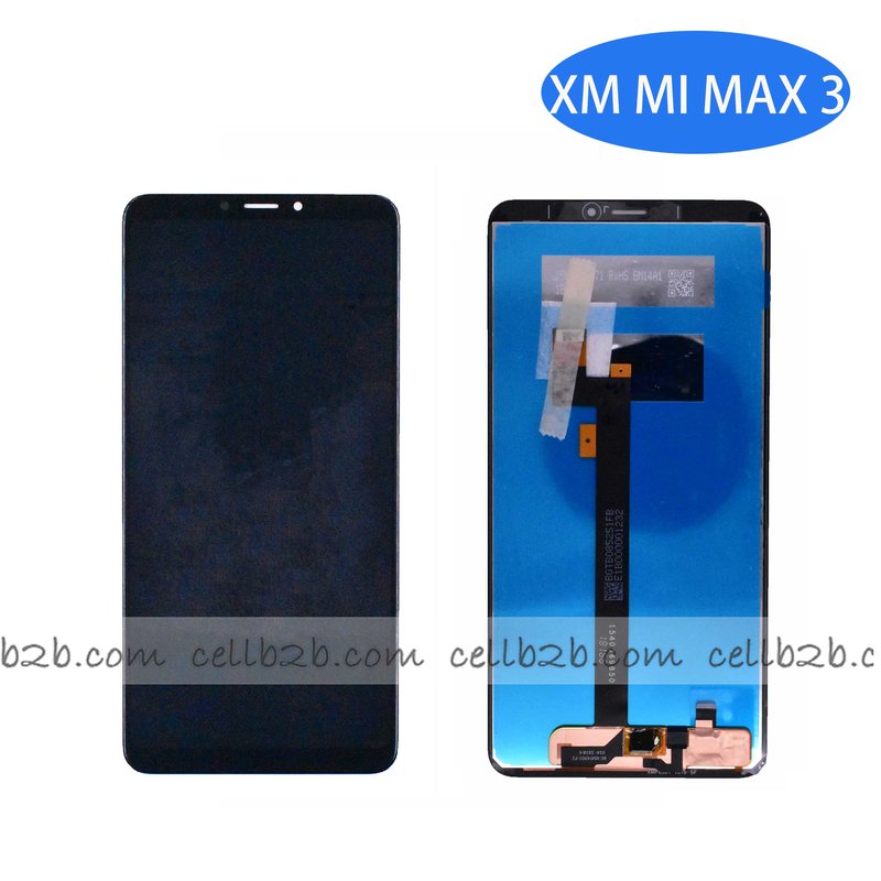 Original Reparada Pantalla Xiaomi Mi Max 3 Negra Completa LCD+Táctil
