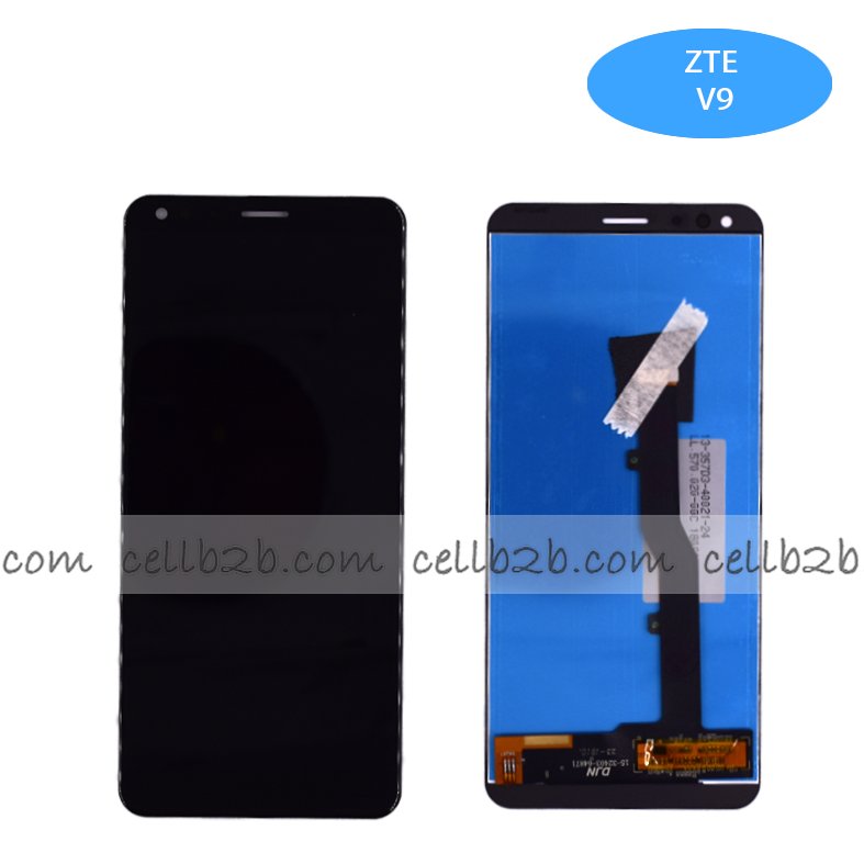 Pantalla ZTE V9 Negra Completa LCD+Táctil
