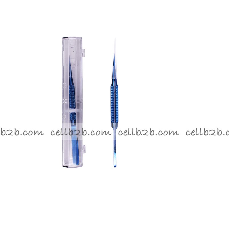 Pinza Acero Con Punta Recta 0.15mm